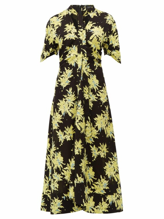 Осенний сад: 10 цветочных платьев в стиле королевы Летиции - «Новости ЦУМ»